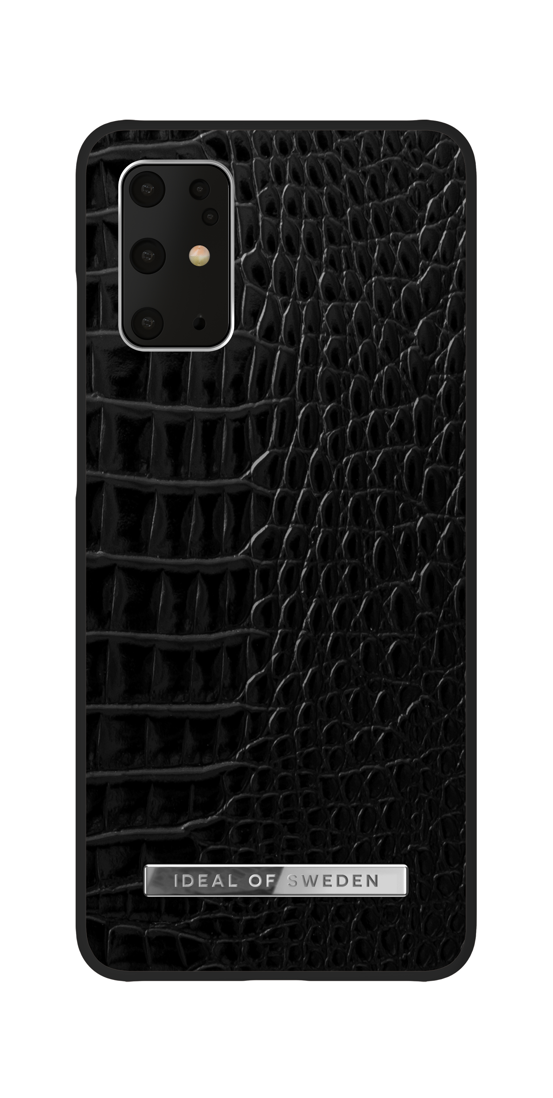 iDeal of Sweden Atelier Case Galaxy S20 Plus Neo Noir Croco Silver – image 3