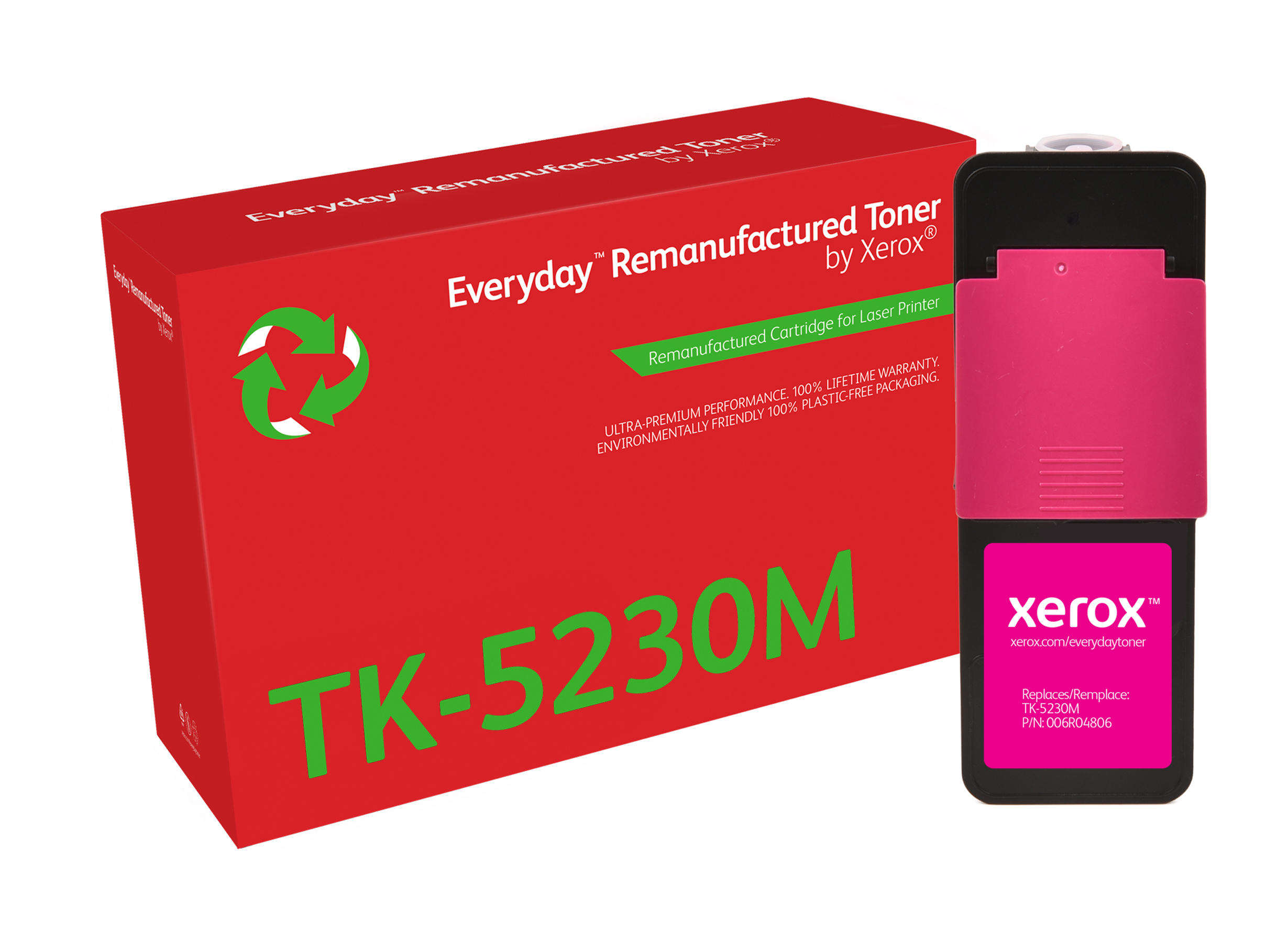 Everyday - Magenta - compatible - box - remanufactured - toner cartridge (alternative for: Kyocera TK-5230M) - Green World Alliance return programme