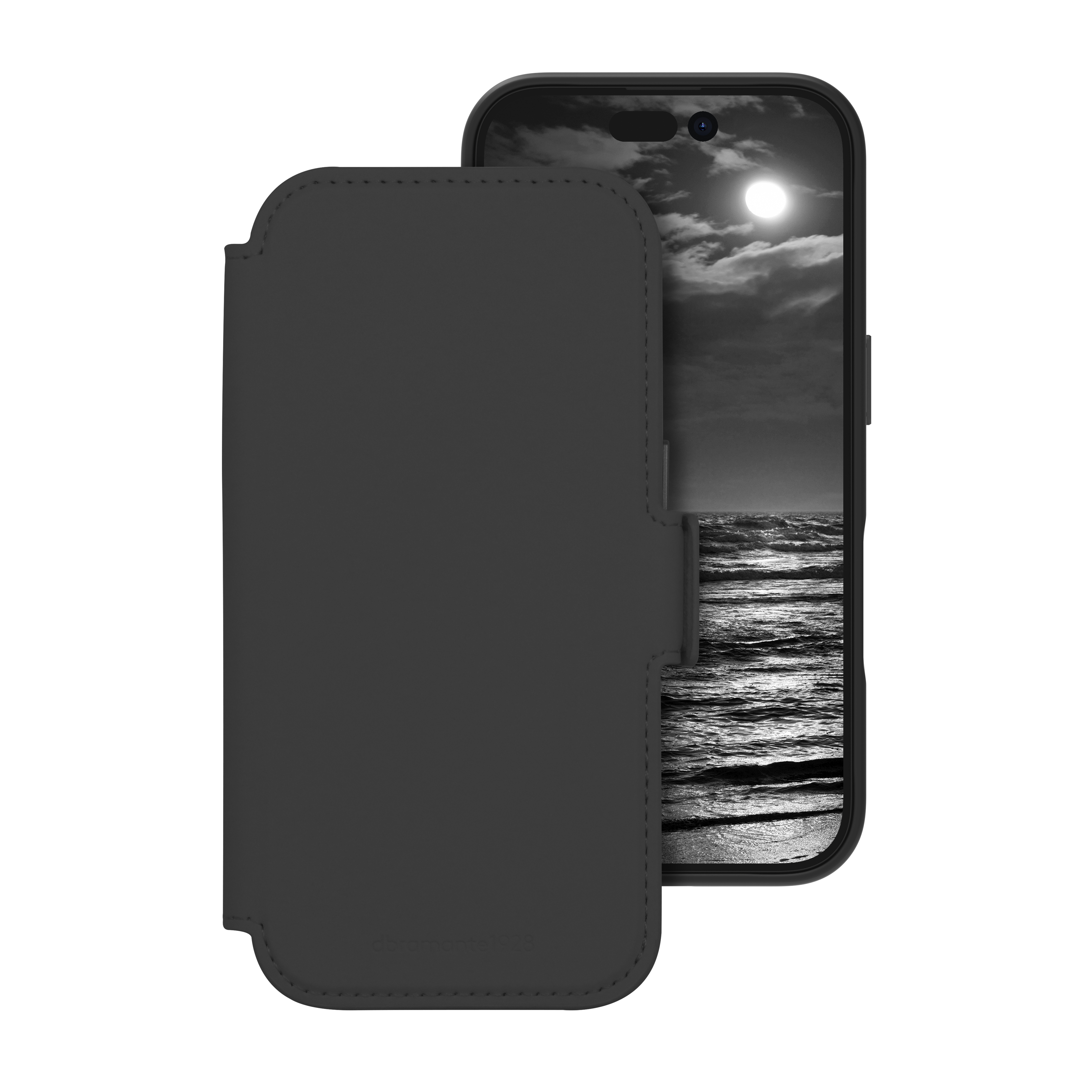 dbramante1928 Lynge - Flip cover for mobile phone - ICON - MagSafe compatibility - ICON - midnight - for Apple iPhone 16
