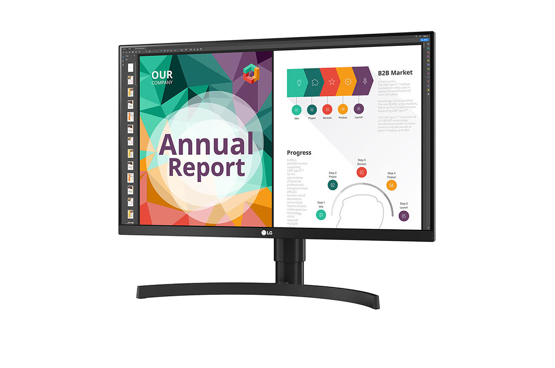 LG 27BN85UN-B computer monitor – image 2