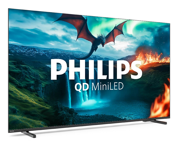 TV Philips QD MiniLED 55MLED820 55 4K UltraHD Smart TV Titan OS HDR10 Dolby Atmos — photo 3