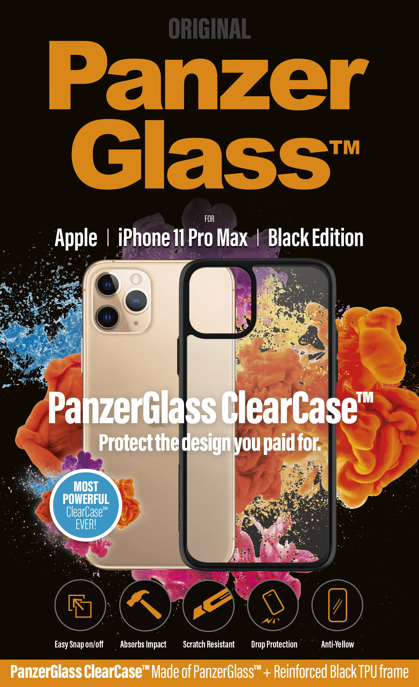 PanzerGlass ® Case iPhone 11 Pro Max | Black – image 4