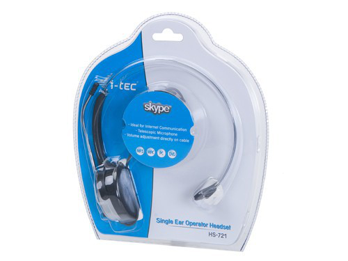 i-tec HS-721 headphones/headset Wired – image 2