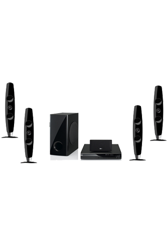 LG HT805TC home cinema system 5.1 channels Black