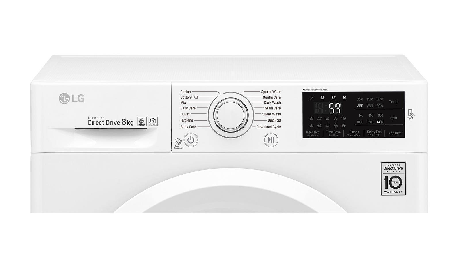 LG W5J5TN3W washing machine Front-load – image 5
