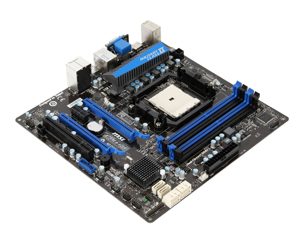 MSI A75MA-G55 motherboard AMD A75 Socket FM1 micro ATX – image 3