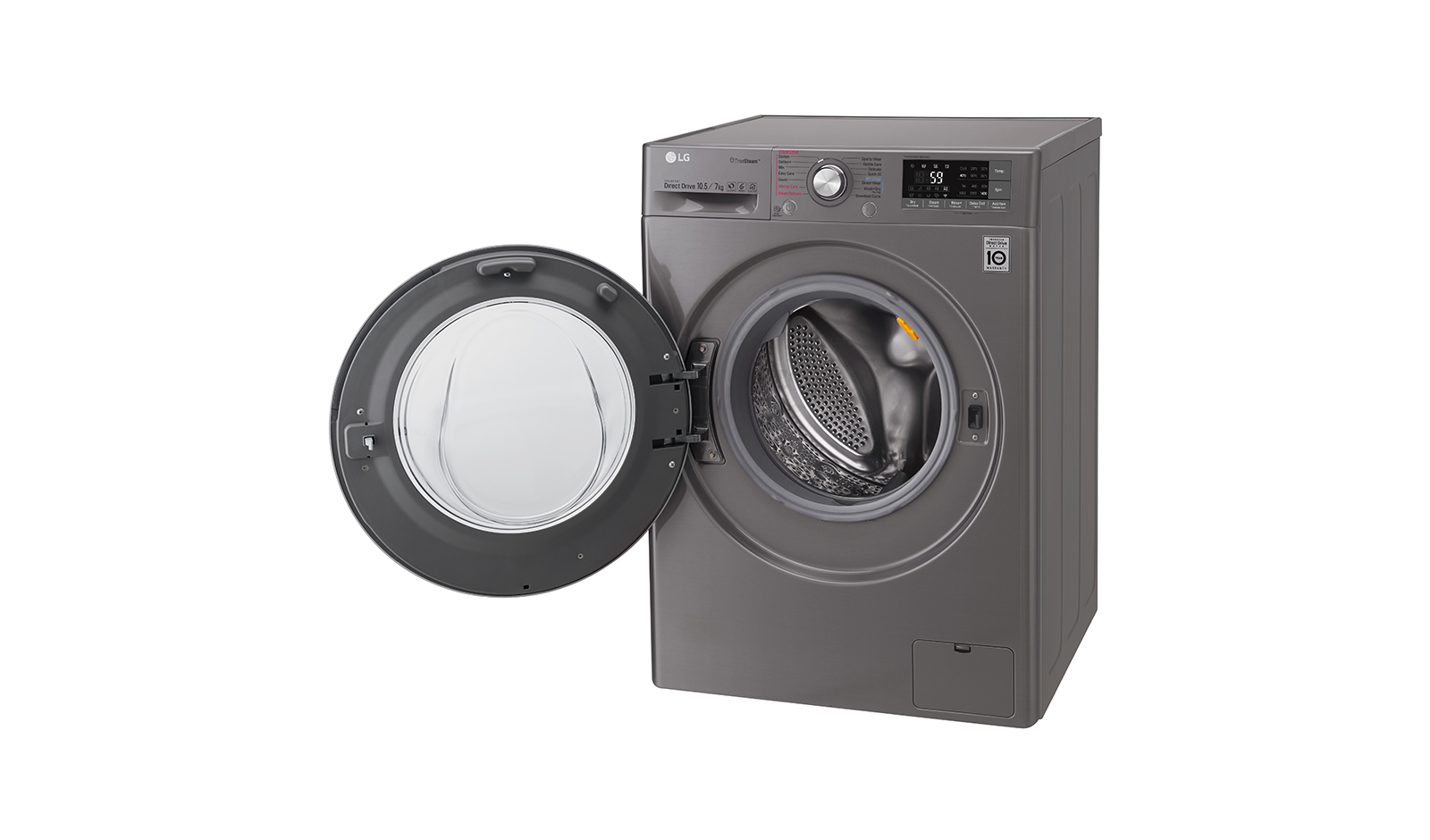 LG F4J8JH2S washer dryer Freestanding Front-load Stainless steel – image 4