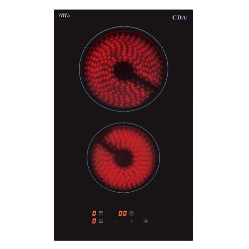 CDA HC3621FR hob Black Built-in