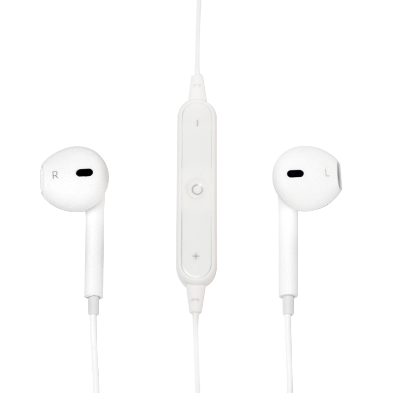 LogiLink BT0043W headphones/headset Wireless In-ear Calls/Music Bluetooth White – image 1