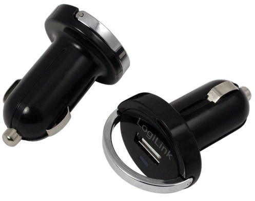 LogiLink PA0028 mobile device charger Black Auto