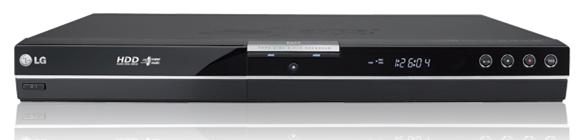 LG RH398H DVD/Blu-Ray player DVD recorder Black – image 1