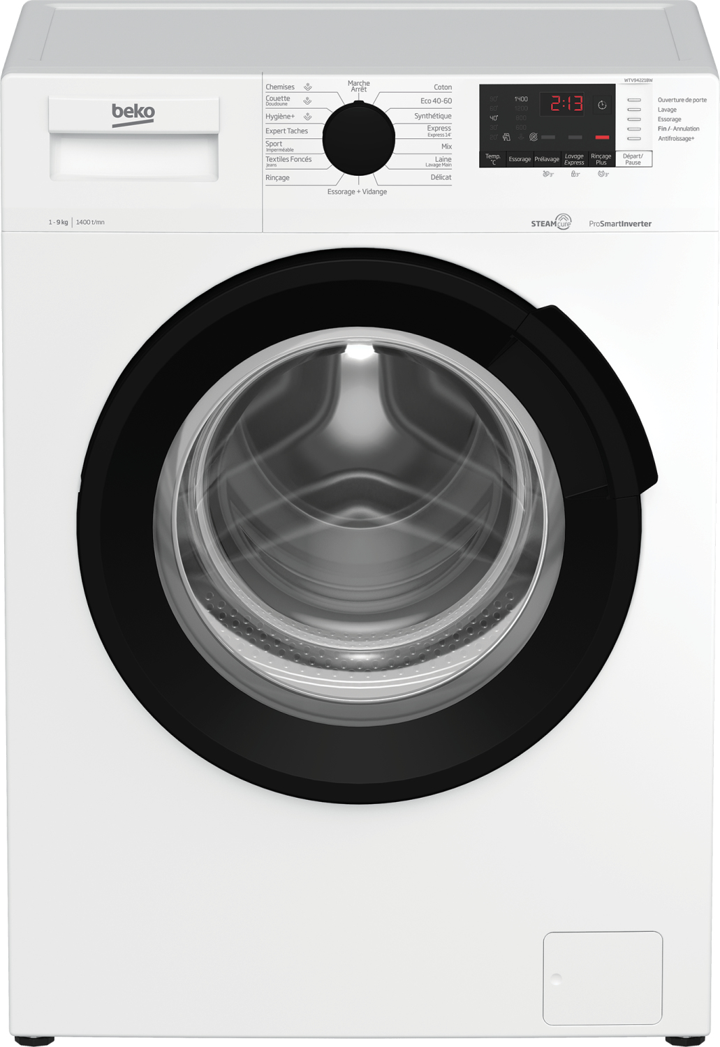 Beko WTV94221BW washing machine Front-load