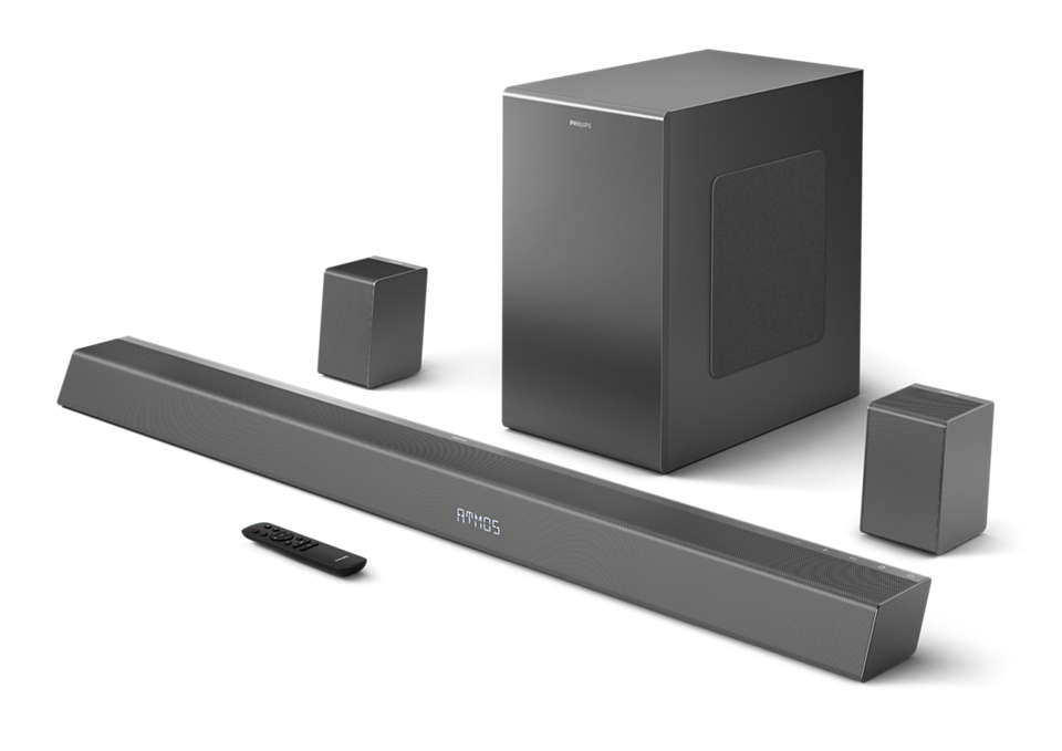 Philips TAB8967/37 soundbar speaker Grey 5.1.2 channels – image 2