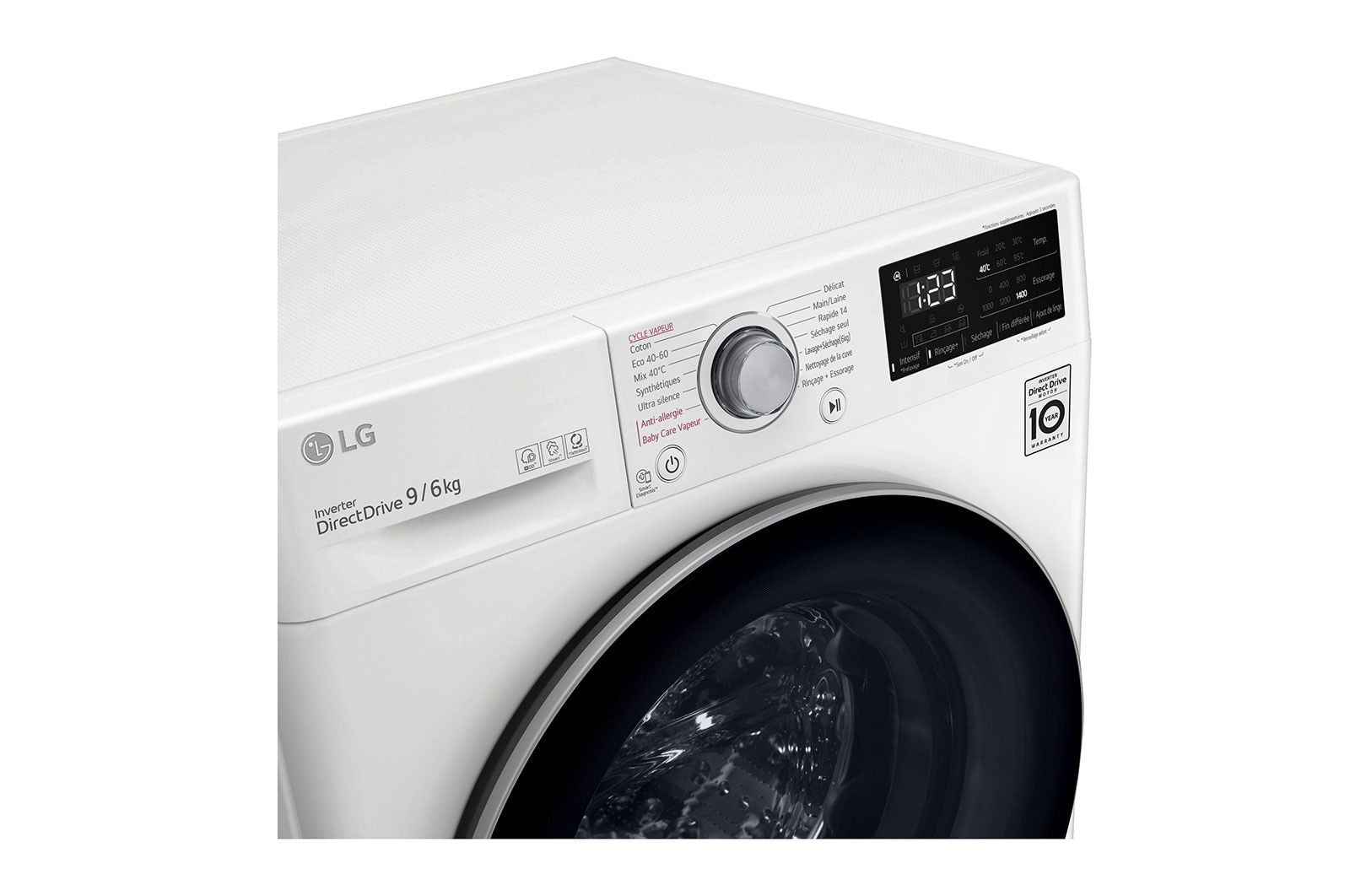 LG F964V31WRS washer dryer Freestanding Front-load White – image 7