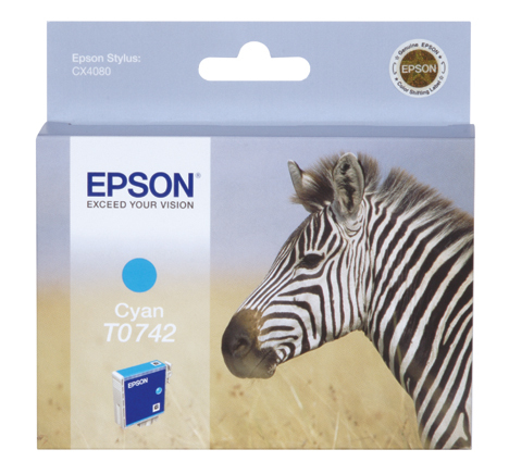 Epson Singlepack Cyan T0742