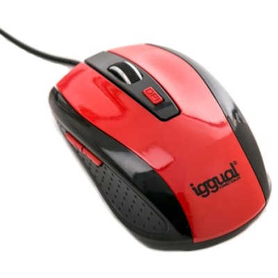 iggual PSI09094 mouse Office Right-hand USB Type-A Optical 1200 DPI