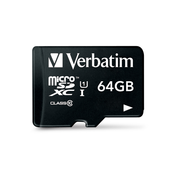 Verbatim Tablet U1 microSDHC Card with USB Reader