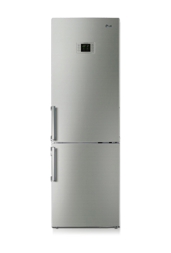 LG GB-7043TITZ fridge-freezer Freestanding Grey