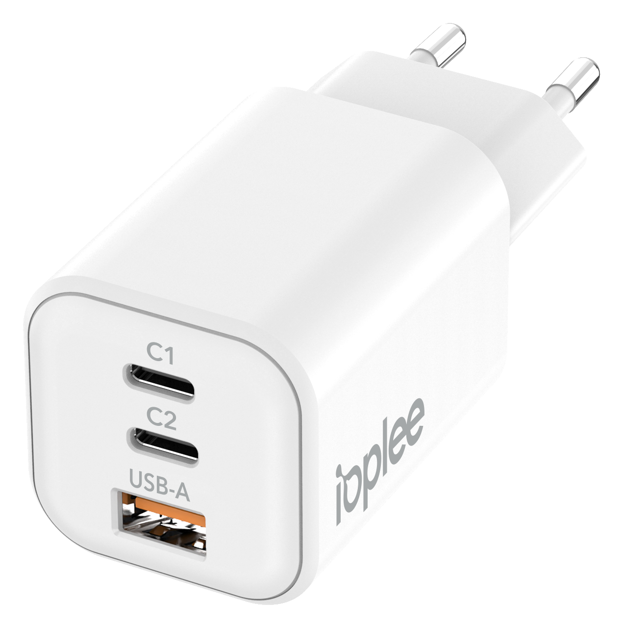 IOPLEE IOPCHGAN3USBCA65WW mobile device charger Laptop, Smartphone, Tablet White AC Fast charging Indoor