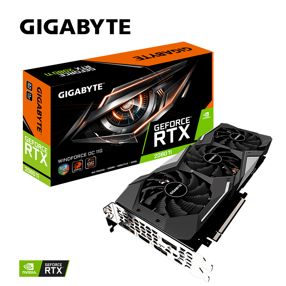 GIGABYTE GeForce RTX 2080 Ti WINDFORCE OC 11G – image 2