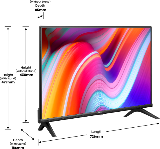 Hisense 32E43KT TV 81.3 cm (32") HD Smart TV Wi-Fi Black 200 cd/m² – image 7