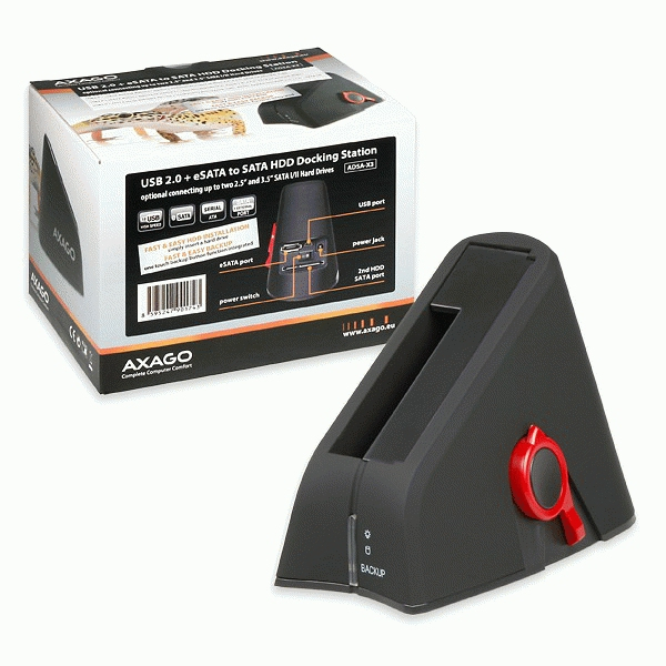 Axagon ADSA-X3 interface cards/adapter USB 2.0 – image 2