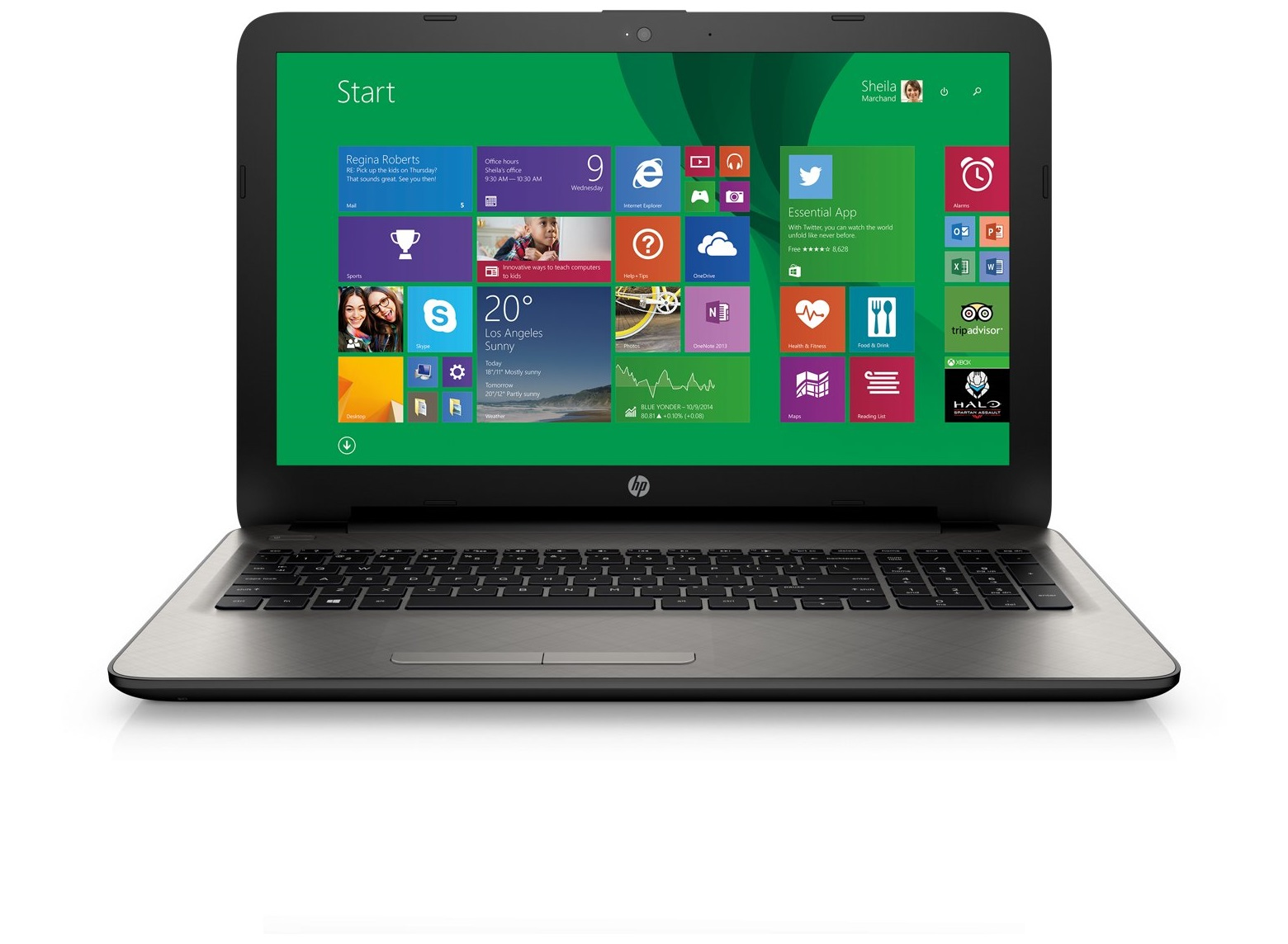 HP 15-ac010nd Intel® Pentium® 3825U Laptop