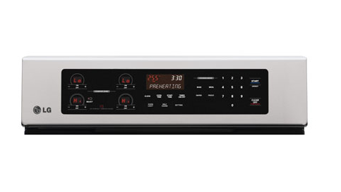 LG LRE6321ST cooker Freestanding cooker Electric Black, White – image 6
