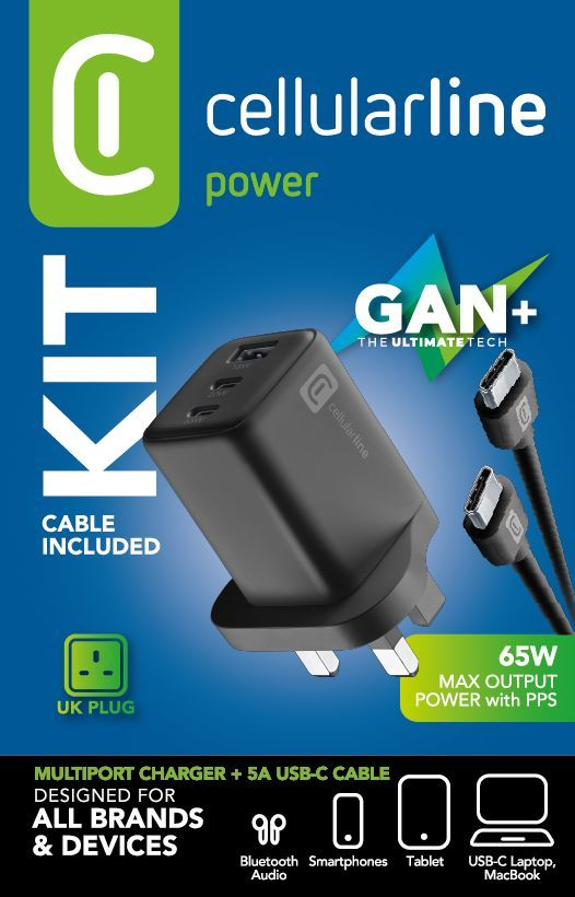 Cellularline Wall Charger Kit for Smartphone – image 2