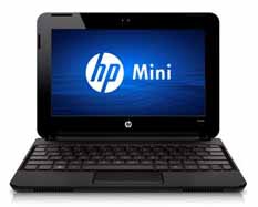 HP Mini 110-3600em Intel Atom® N455 Netbook