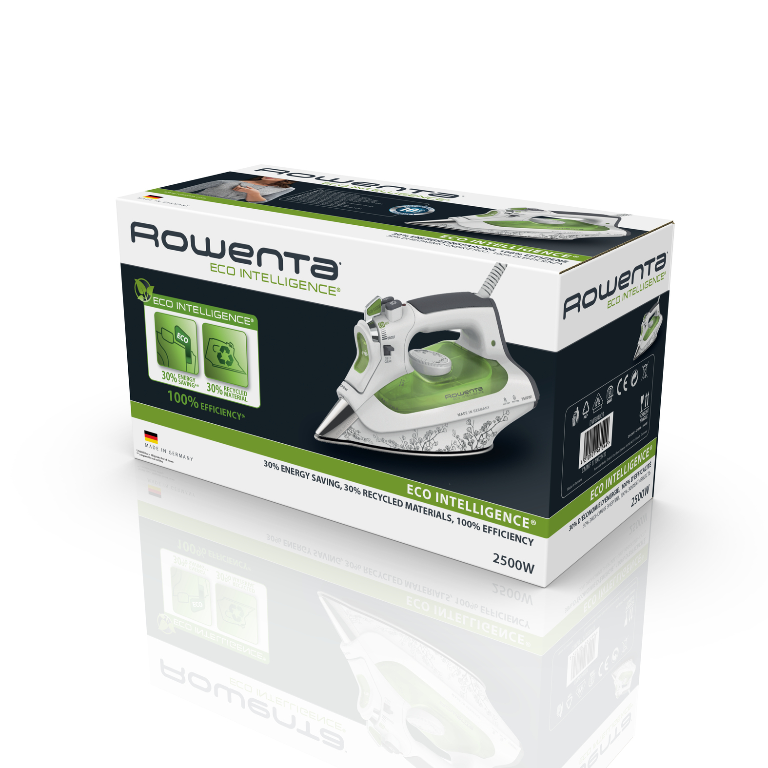 Rowenta DW6040 Steam iron Microsteam 400 HD 3De soleplate – image 8