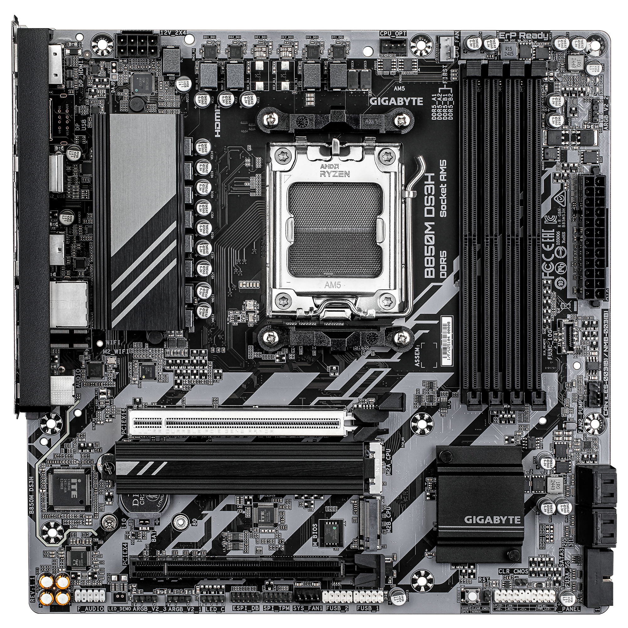GIGABYTE B850M DS3H (rev. 1.1)