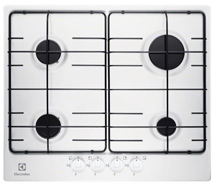 Electrolux EGG6242NOW hob White Built-in Gas 4 zone(s)