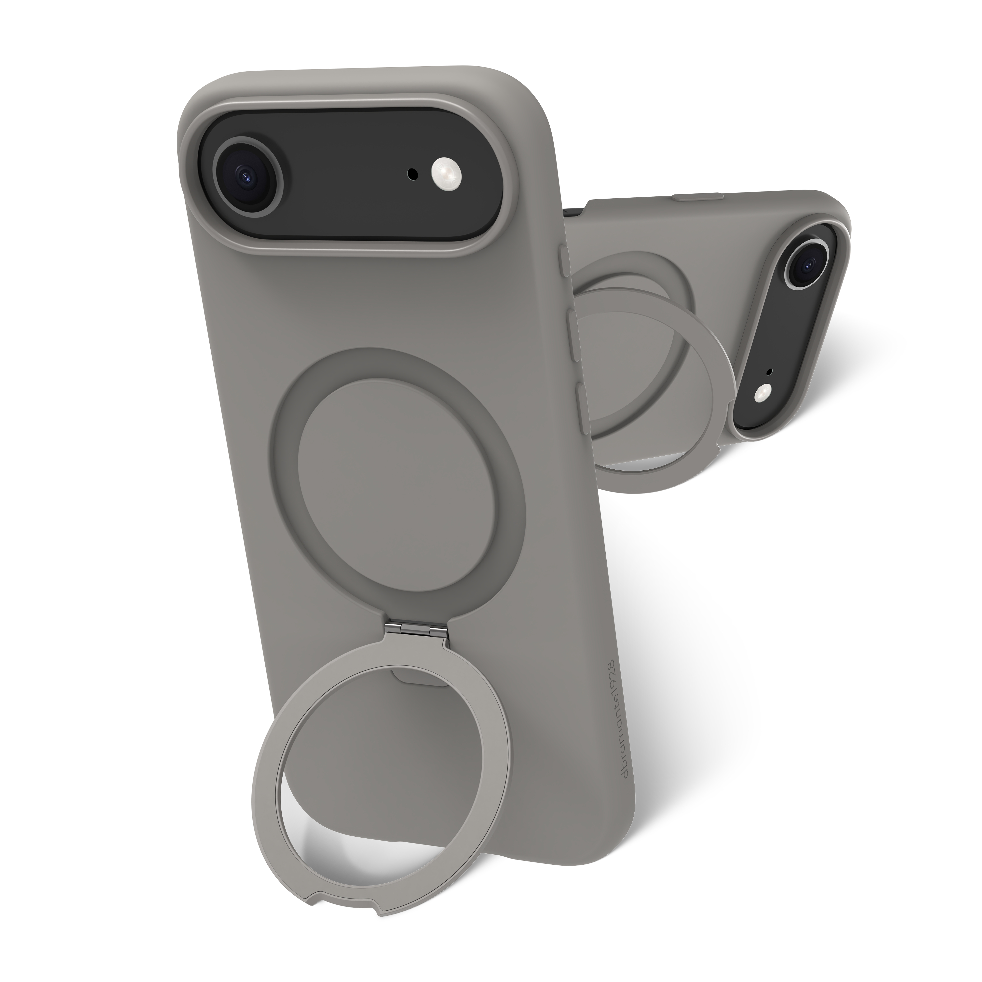 dbramante1928 Roskilde Kick - Back cover for mobile phone - MagSafe compatibility - ICON - river stone - for Apple iPhone Air