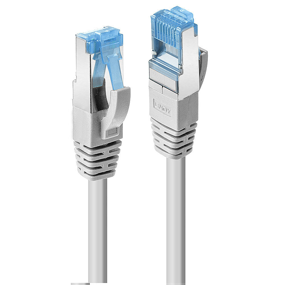 LINDY Patchkabel Cat.7 S/FTP LSZH Kabel, grau 10pcs 1m Cat7 Kabel