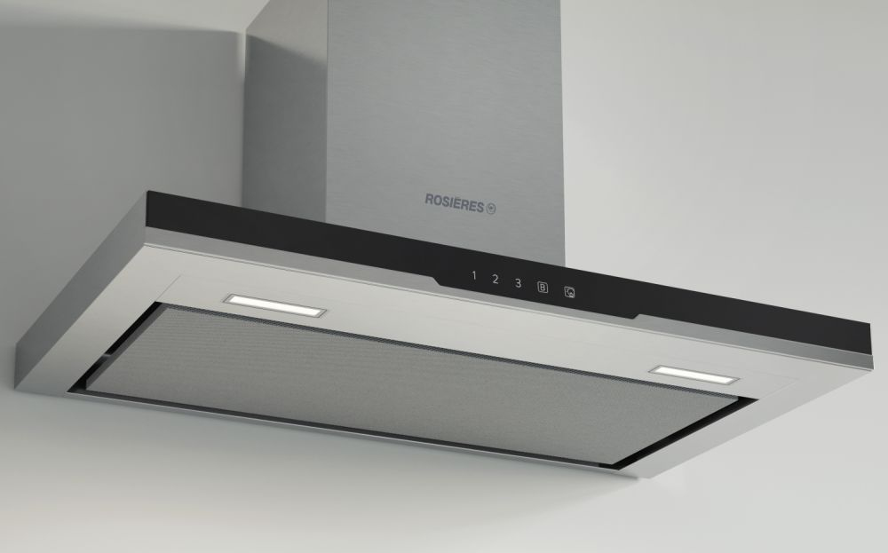 Rosieres RDSV985PN Wall-mounted Black, Stainless steel 800 m³/h – image 6