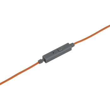Hama EAR3245 Headset Wired In-ear Grey, Orange – image 3