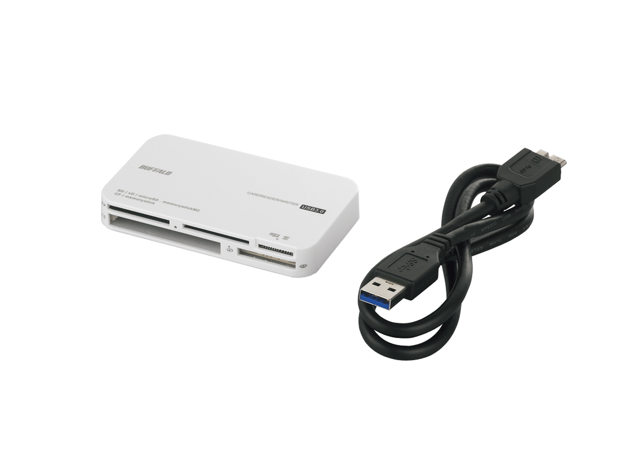 Buffalo BSCR21U3WH card reader USB 3.2 Gen 1 (3.1 Gen 1) White – image 2