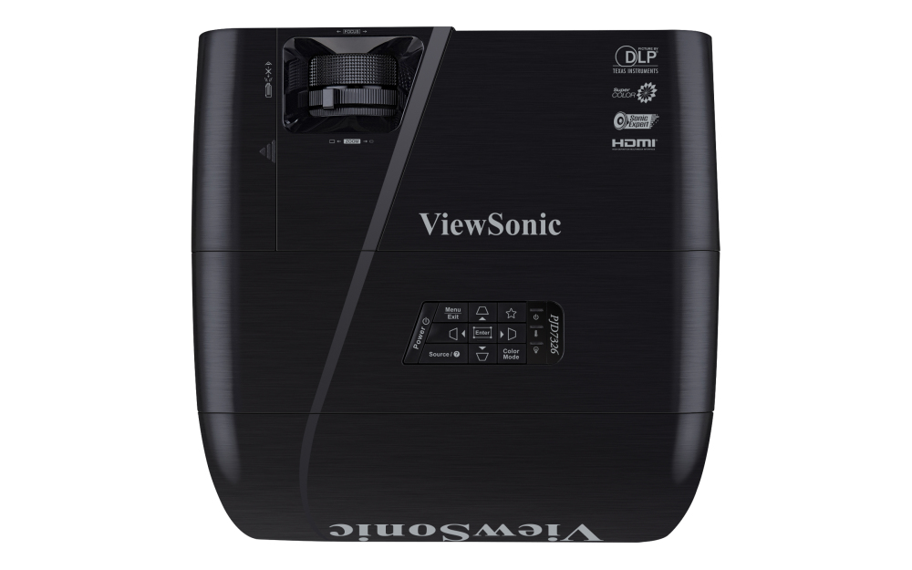 Viewsonic PJD7326 data projector Wall-mounted projector 4000 ANSI lumens DLP XGA (1024x768) 3D Black – image 4
