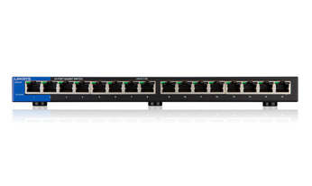 Linksys LGS116 network switch Gigabit Ethernet (10/100/1000) Black – image 2