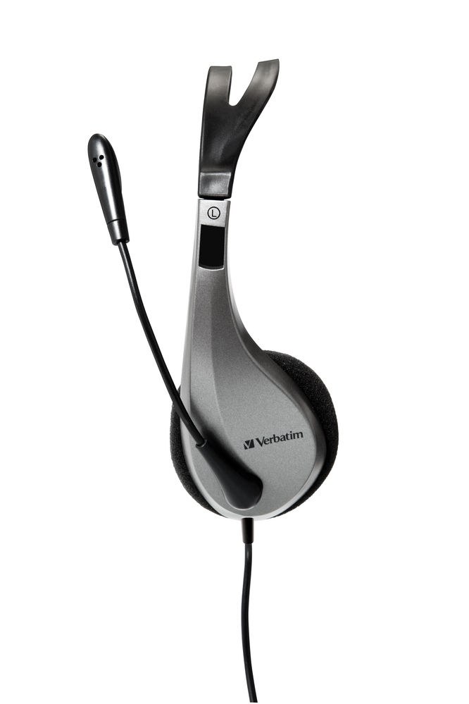 Verbatim 49122 headphones/headset Wired Head-band Calls/Music Black – image 2
