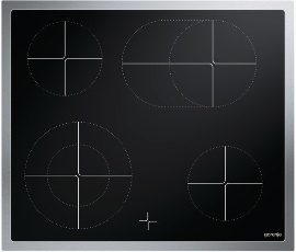 Gorenje ECD620AX hob Black Built-in Ceramic hob 4 zone(s)