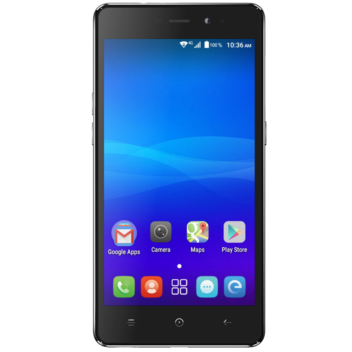 Haier Phone L55 12.7 cm (5") Dual SIM Android 5.1 Micro-USB 1 GB 2020 mAh Black, Grey