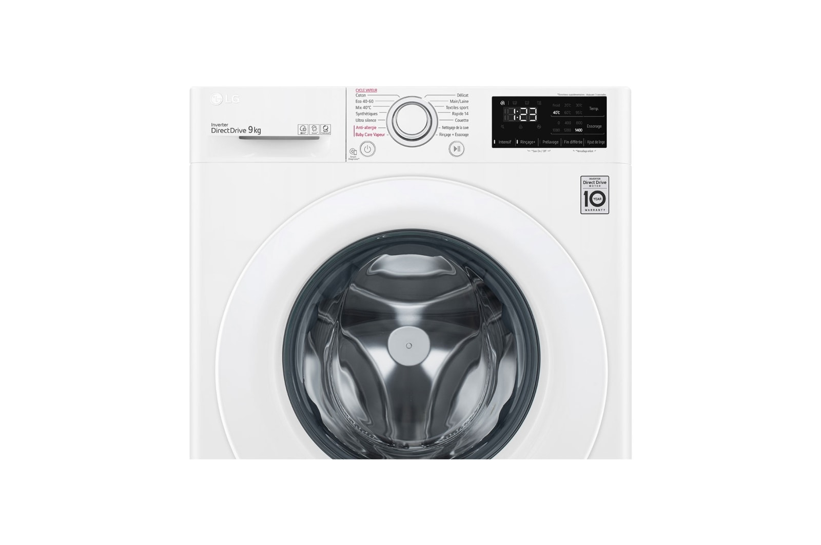 LG F94V33WHS washing machine Front-load – image 4