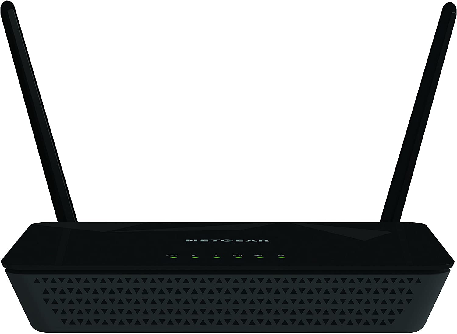 NETGEAR D1500 wireless router Fast Ethernet Single-band (2.4 GHz) Black – image 2