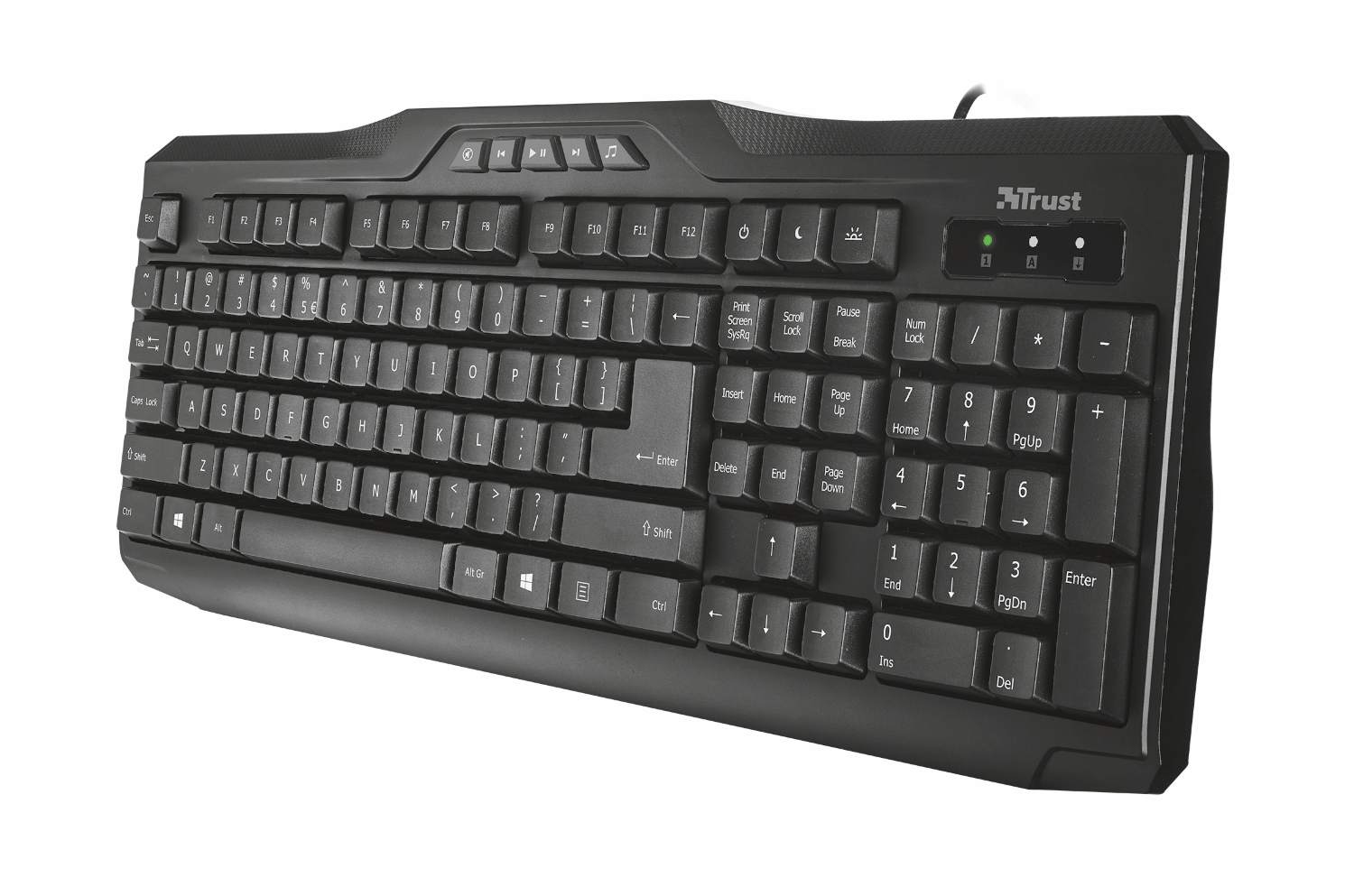 Trust 20598 keyboard Universal USB QWERTY Spanish Black – image 3