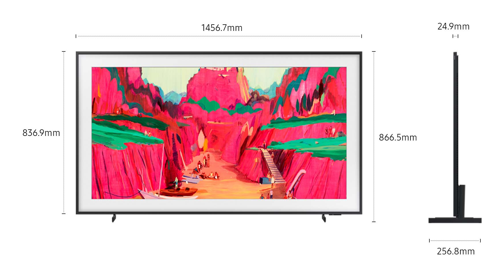 Samsung QE65LS03FWU 165,1 cm (65 ) 4K Ultra HD Smart TV Wifi Noir — photo 4