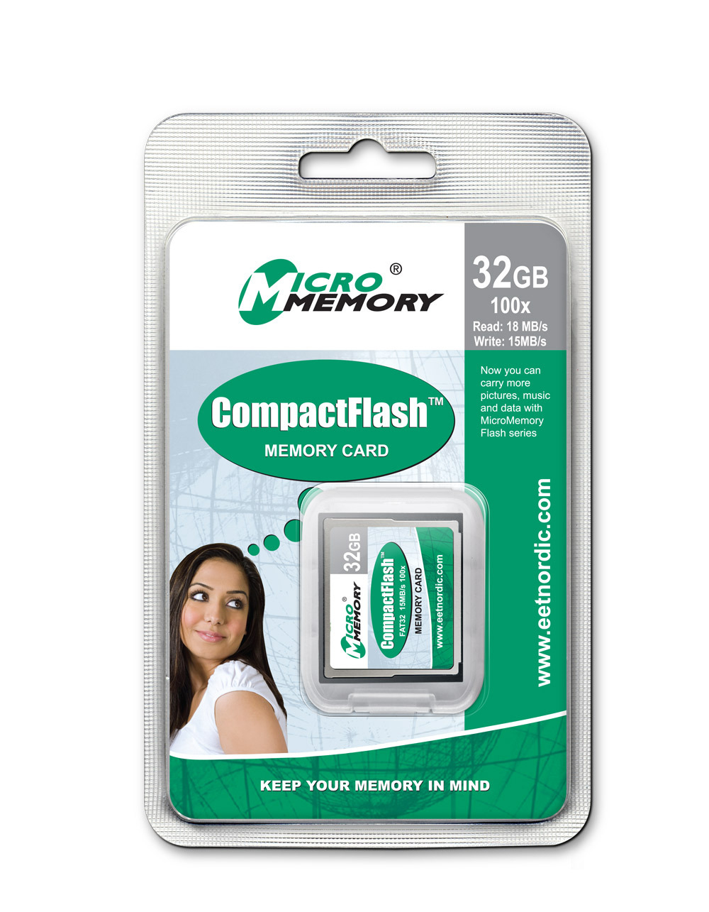 CoreParts 32GB I-Pro CompactFlash 100X – image 2