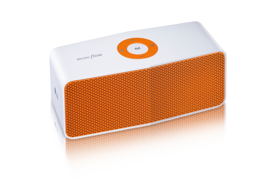 LG Music Flow P5 Stereo portable speaker Orange, White 10 W image 2