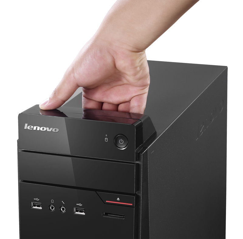 Lenovo ThinkCentre S200 Intel® Celeron® N3050 2 GB DDR3L-SDRAM 500 GB HDD Windows 10 Home Tower PC Black image 2